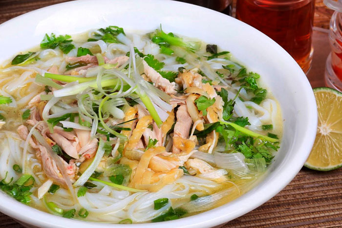 street food in hanoi pho soup
